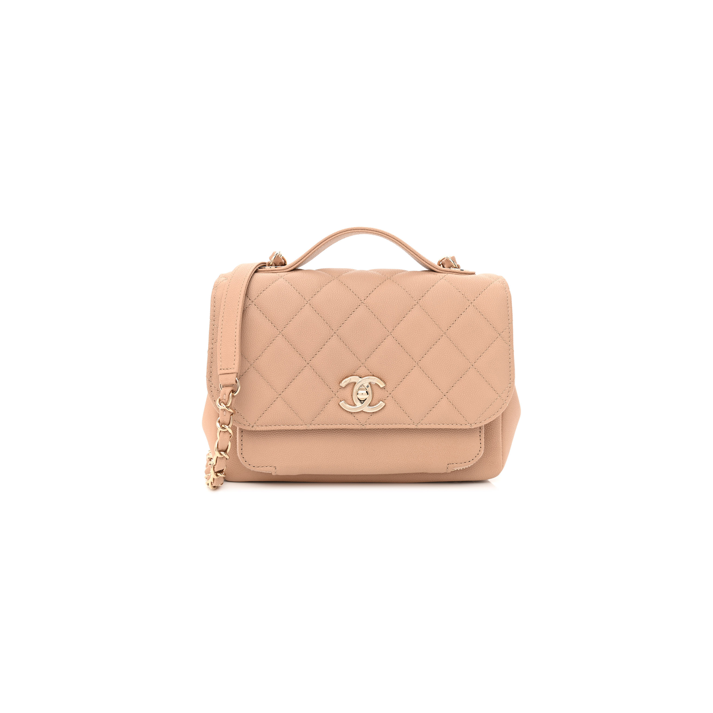 CHANEL CAVIAR QUILTED MEDIUM AFFINITY FLAP A93607 (23*17*8cm)